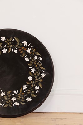 Lot 253 - An Ashford black marble occasional table