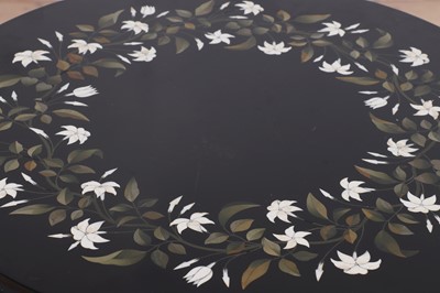 Lot 253 - An Ashford black marble occasional table
