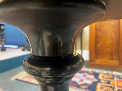 Lot 253 - An Ashford black marble occasional table