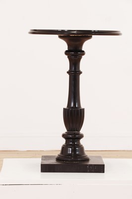Lot 253 - An Ashford black marble occasional table