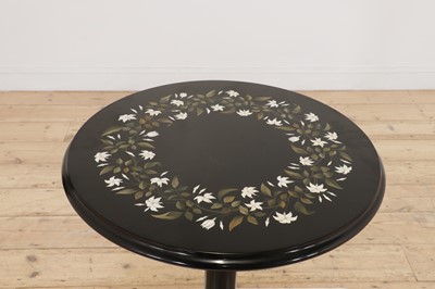 Lot 253 - An Ashford black marble occasional table