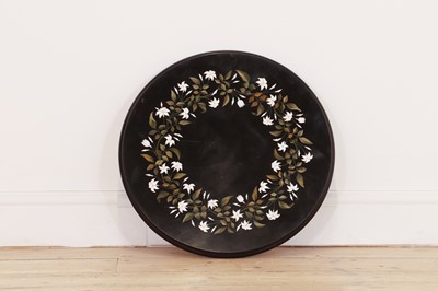 Lot 253 - An Ashford black marble occasional table