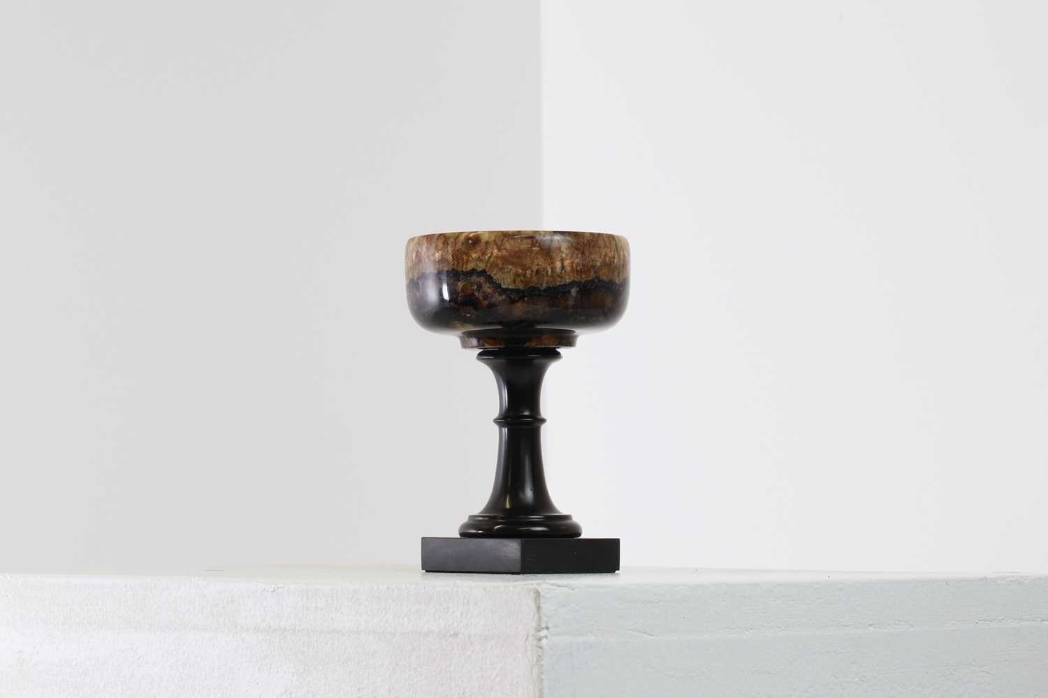 Lot 220 - A Derbyshire Blue John goblet