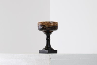 Lot 220 - A Derbyshire Blue John goblet