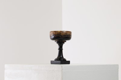 Lot 220 - A Derbyshire Blue John goblet