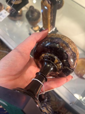 Lot 220 - A Derbyshire Blue John goblet