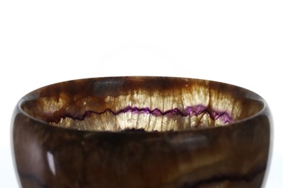 Lot 228 - A Derbyshire Blue John goblet
