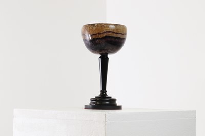 Lot 228 - A Derbyshire Blue John goblet
