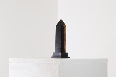 Lot 202 - A Derbyshire Blue John obelisk