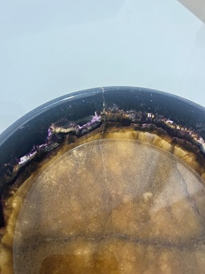 Lot 214 - A Derbyshire Blue John dish