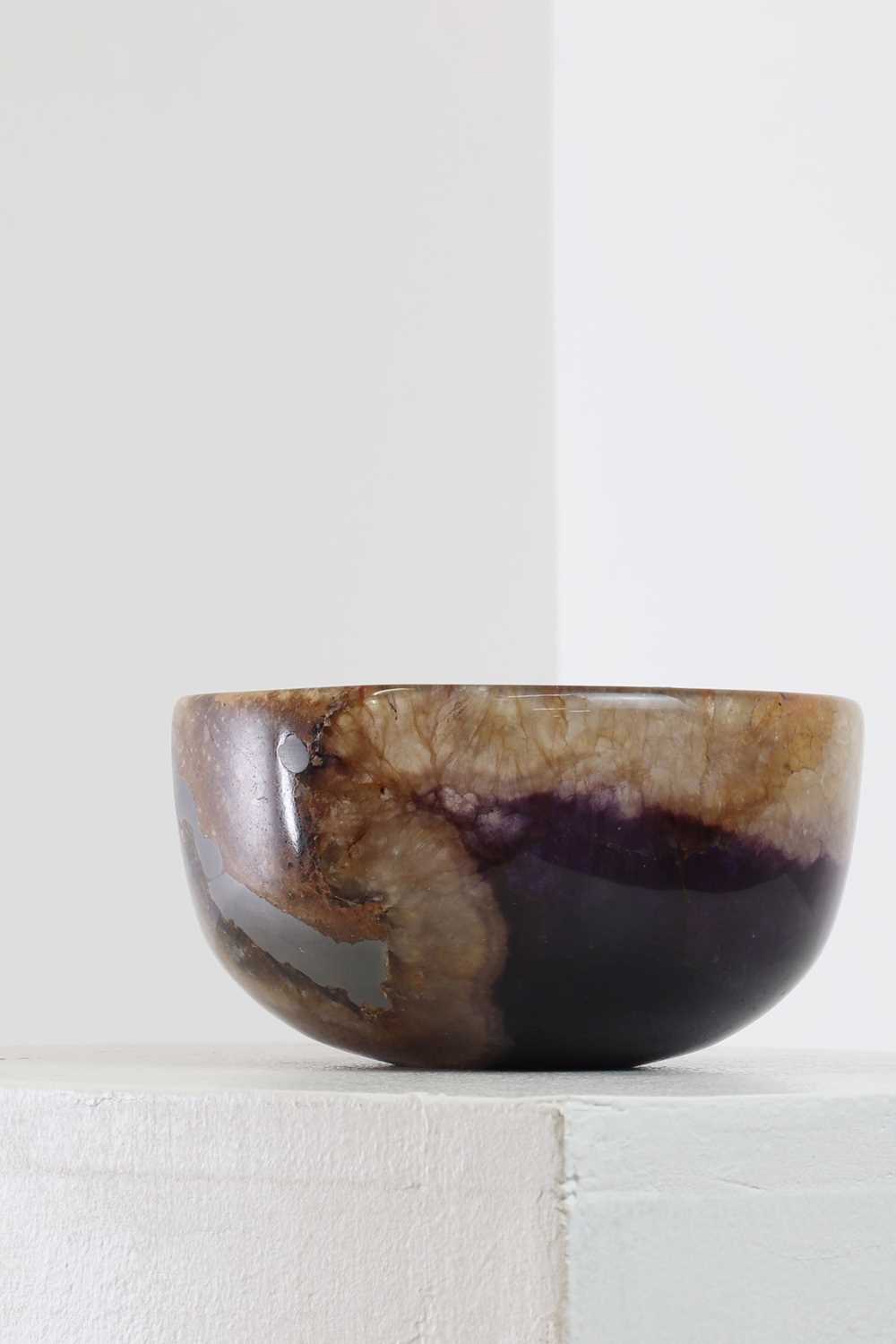 Lot 229 - A Derbyshire Blue John bowl
