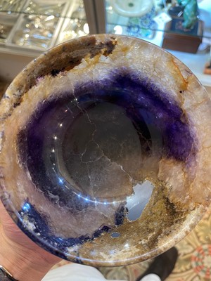 Lot 229 - A Derbyshire Blue John bowl