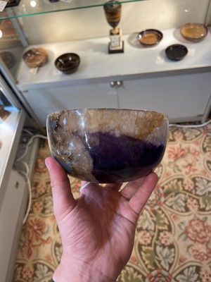 Lot 229 - A Derbyshire Blue John bowl