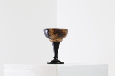 Lot 215 - A Derbyshire Blue John goblet