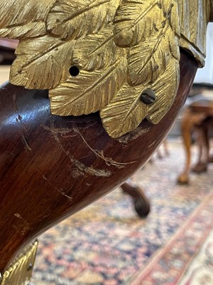 Lot 169 - A mahogany and gilt-metal-mounted guéridon