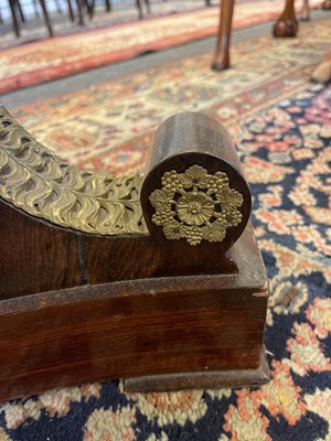 Lot 169 - A mahogany and gilt-metal-mounted guéridon