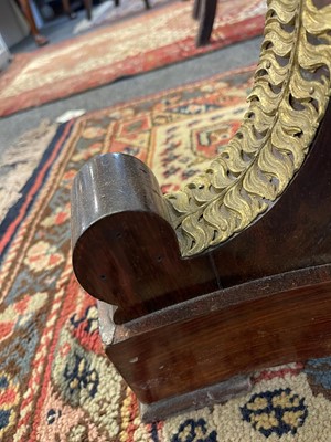 Lot 169 - A mahogany and gilt-metal-mounted guéridon