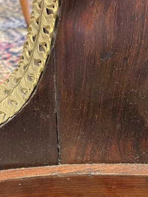 Lot 169 - A mahogany and gilt-metal-mounted guéridon