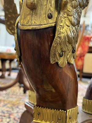 Lot 169 - A mahogany and gilt-metal-mounted guéridon