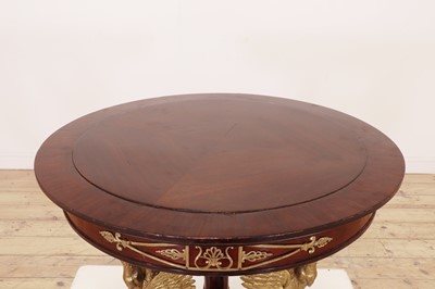 Lot 169 - A mahogany and gilt-metal-mounted guéridon
