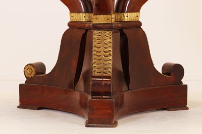 Lot 169 - A mahogany and gilt-metal-mounted guéridon