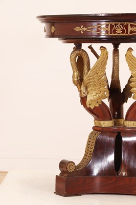 Lot 169 - A mahogany and gilt-metal-mounted guéridon