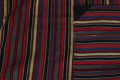 Lot 350 - A Persian djajim flat-weave wool rug