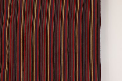 Lot 350 - A Persian djajim flat-weave wool rug