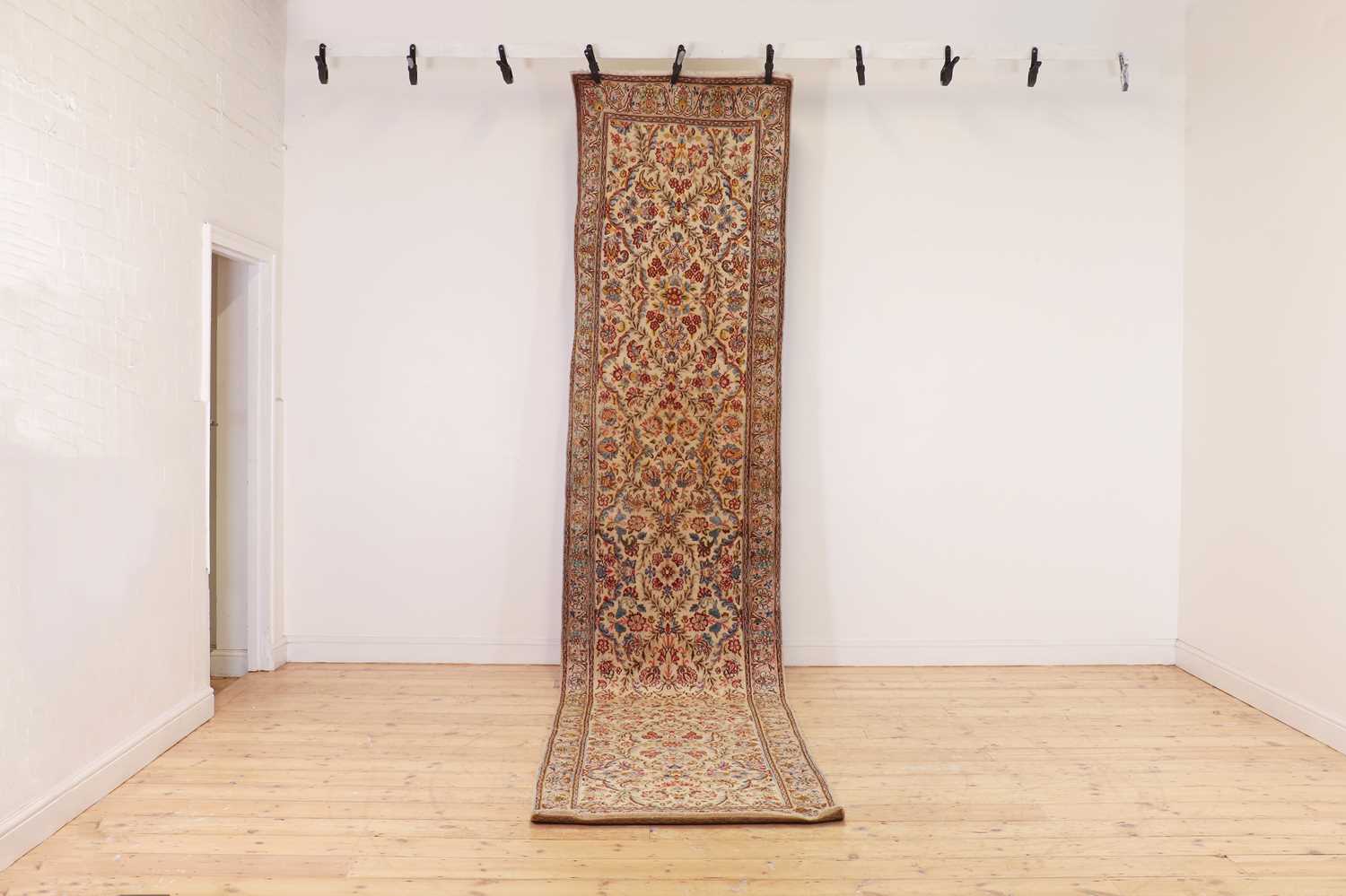 Lot 308 - A Persian wool runner