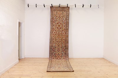 Lot 308 - A Persian wool runner