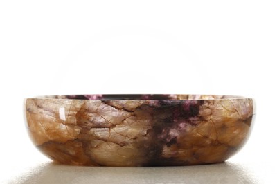 Lot 216 - A Derbyshire Blue John bowl