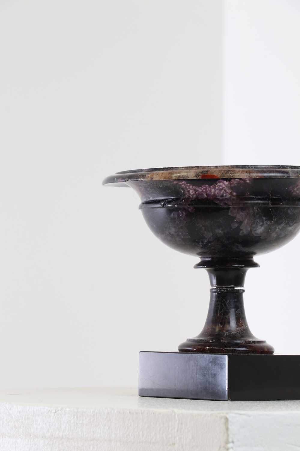 Lot 217 - A Derbyshire Blue John tazza
