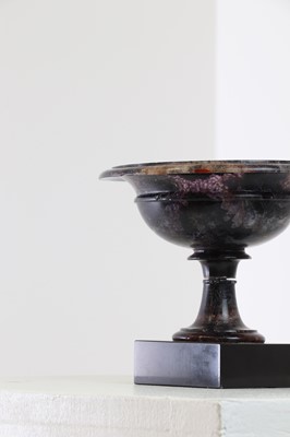 Lot 217 - A Derbyshire Blue John tazza
