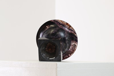 Lot 217 - A Derbyshire Blue John tazza