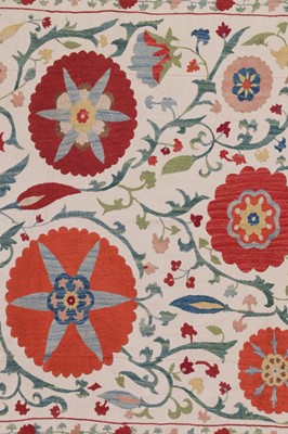 Lot 295 - A suzani textile