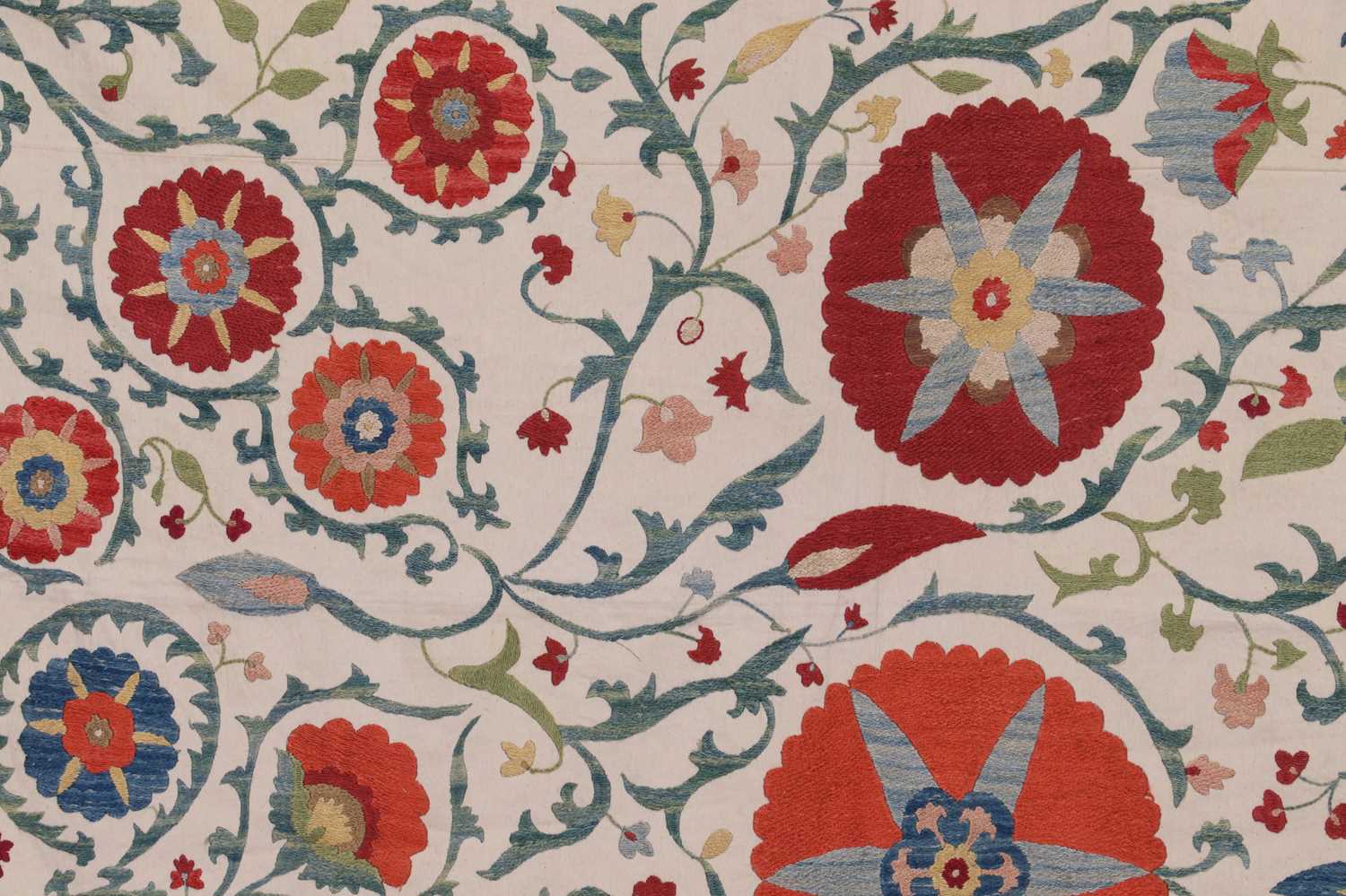 Lot 295 - A suzani textile