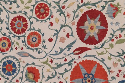 Lot 295 - A suzani textile
