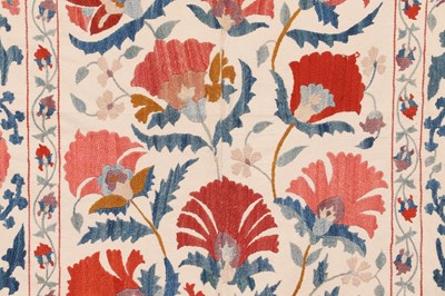 Lot 75 - A suzani textile