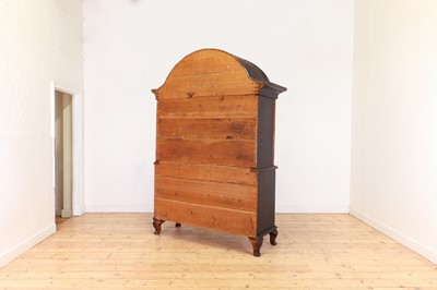 Lot 393 - A Gustavian pine cabinet