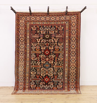 Lot 269 - A Kazak perepedil rug