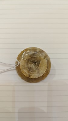 Lot 208 - A Derbyshire fluorspar egg