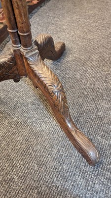 Lot 305 - A William IV rosewood wine table by Charles Hindley & Sons