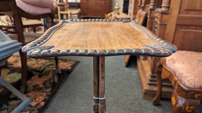 Lot 305 - A William IV rosewood wine table by Charles Hindley & Sons