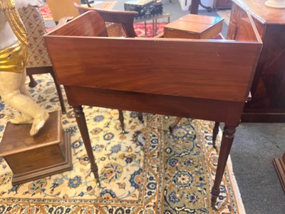 Lot 61 - A pair of Regency mahogany washstands in the manner of Gillows