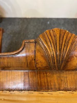 Lot 325 - A George I-style walnut stool