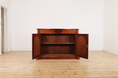 Lot 328 - A Victorian pollard oak side cabinet