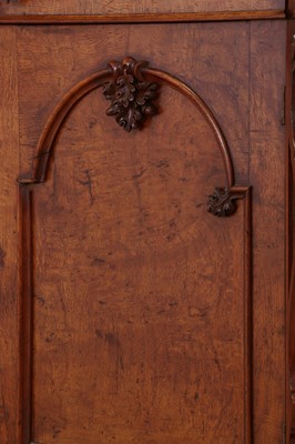 Lot 328 - A Victorian pollard oak side cabinet