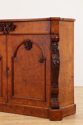 Lot 328 - A Victorian pollard oak side cabinet