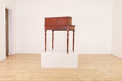Lot 150 - A George III mahogany writing desk