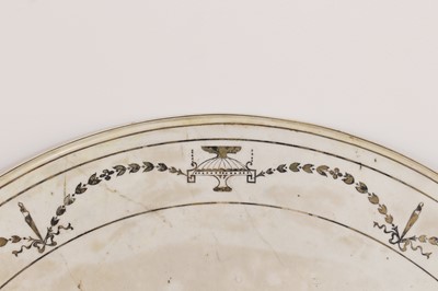 Lot 166 - A pair of George III-style mahogany pier tables in the manner of Robert Adam